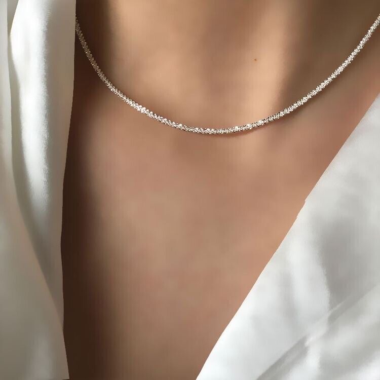 Women’s silver necklace Chain