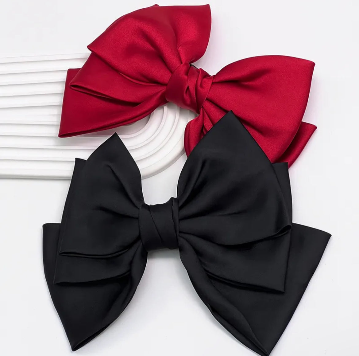 Hair Bow Ribbon Clip