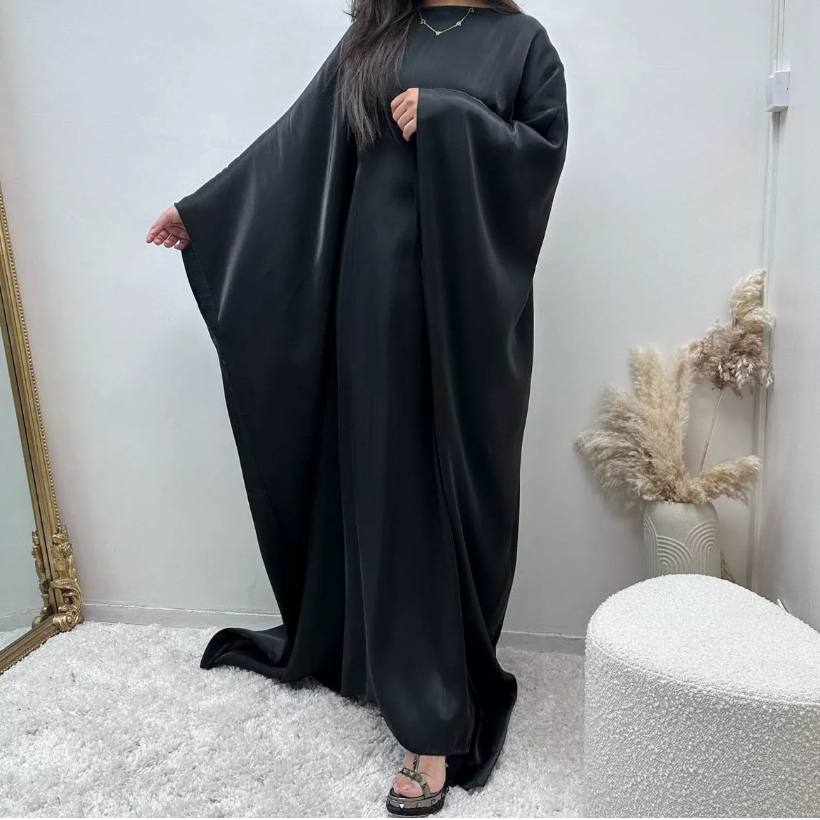 Gorgeous party wear abaya Modest maxi Dress