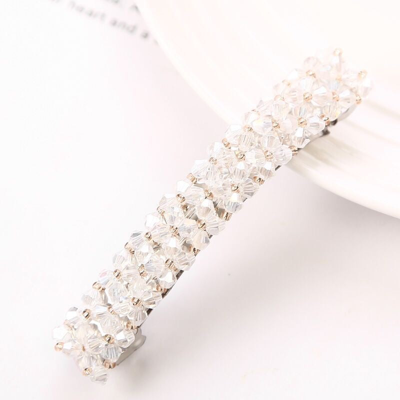 Crystal Rhinestone Hair Clip Barrette