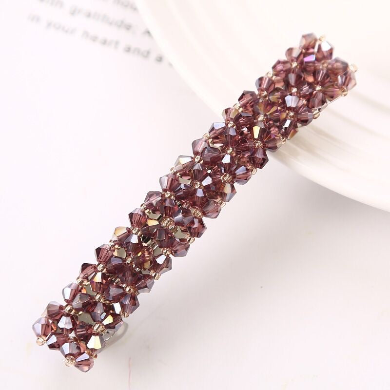 Crystal Rhinestone Hair Clip Barrette