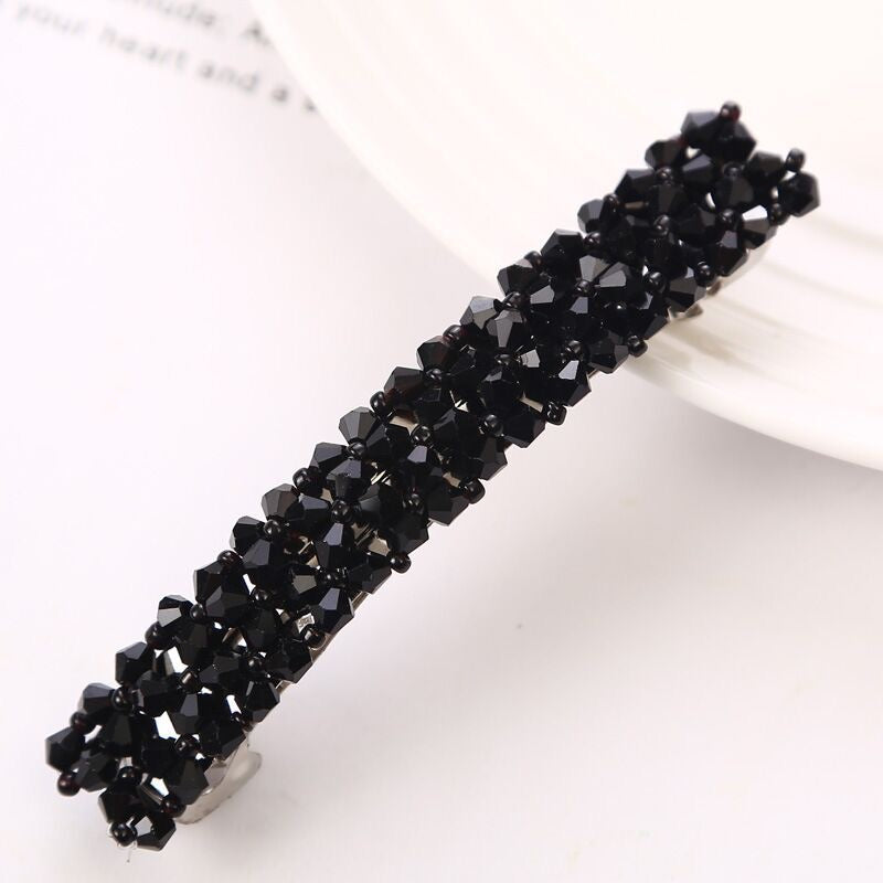 Crystal Rhinestone Hair Clip Barrette