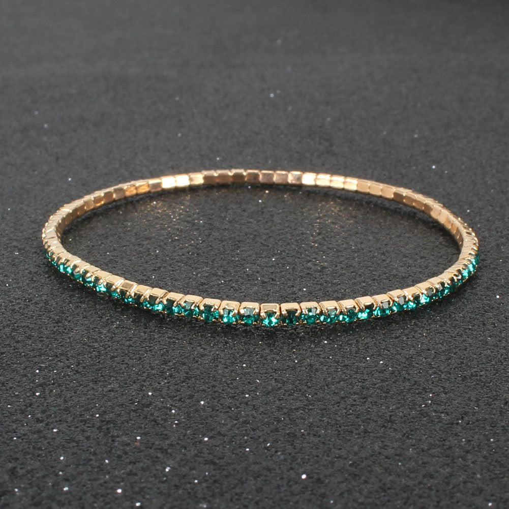 Women Ladies Rhinestone Diamond Crystal Bracelet