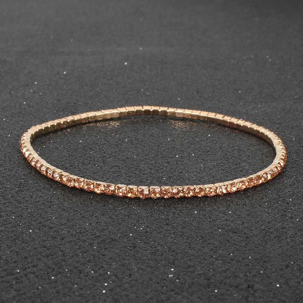 Women Ladies Rhinestone Diamond Crystal Bracelet