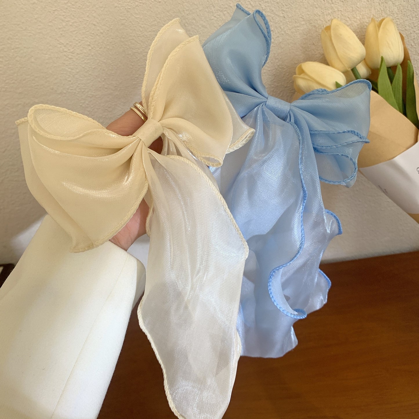 Hair Bow Ribbon Clip