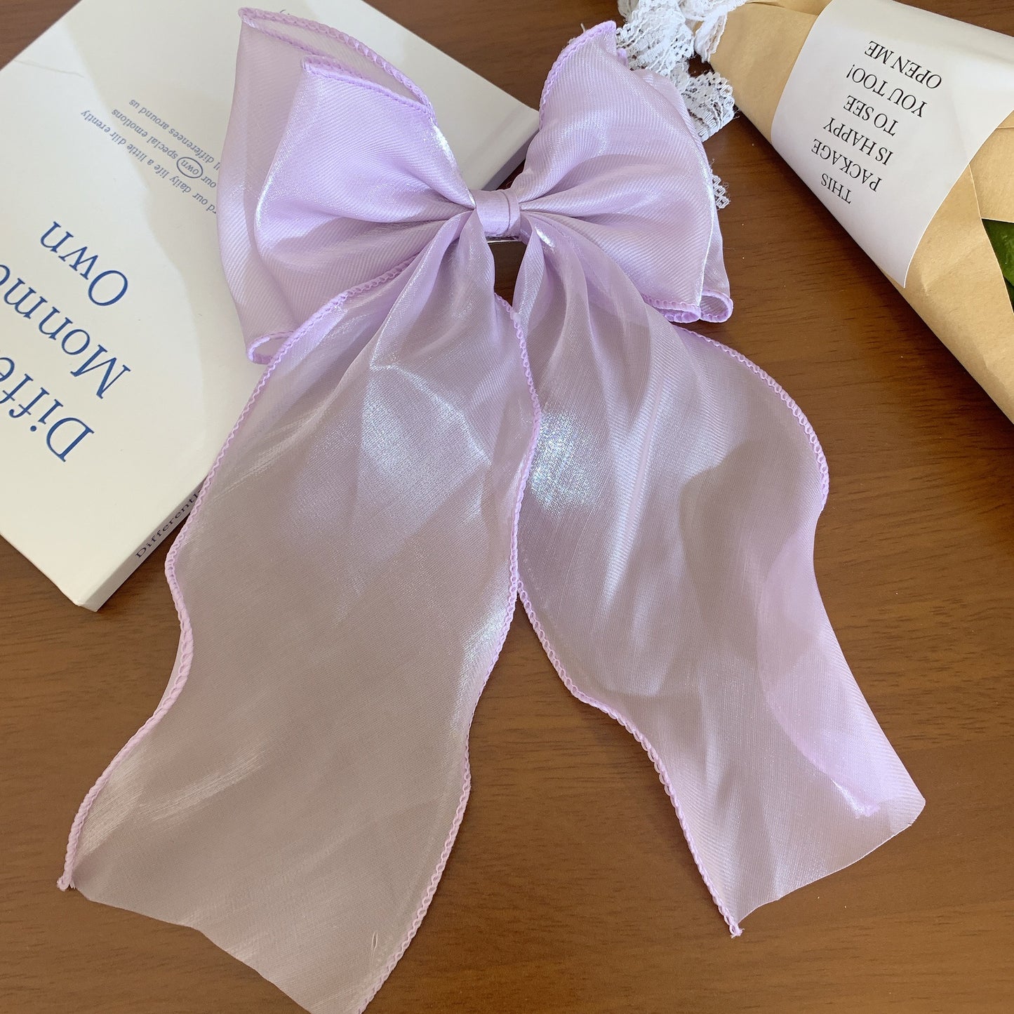 Hair Bow Ribbon Clip