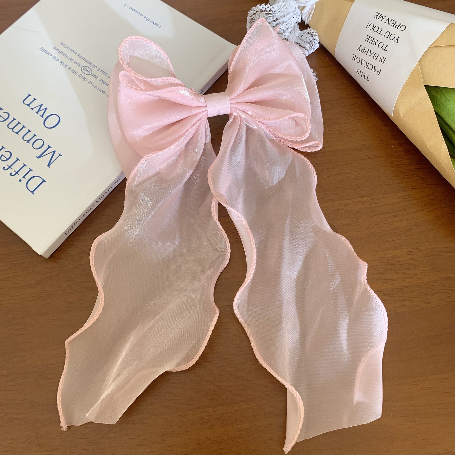 Hair Bow Ribbon Clip