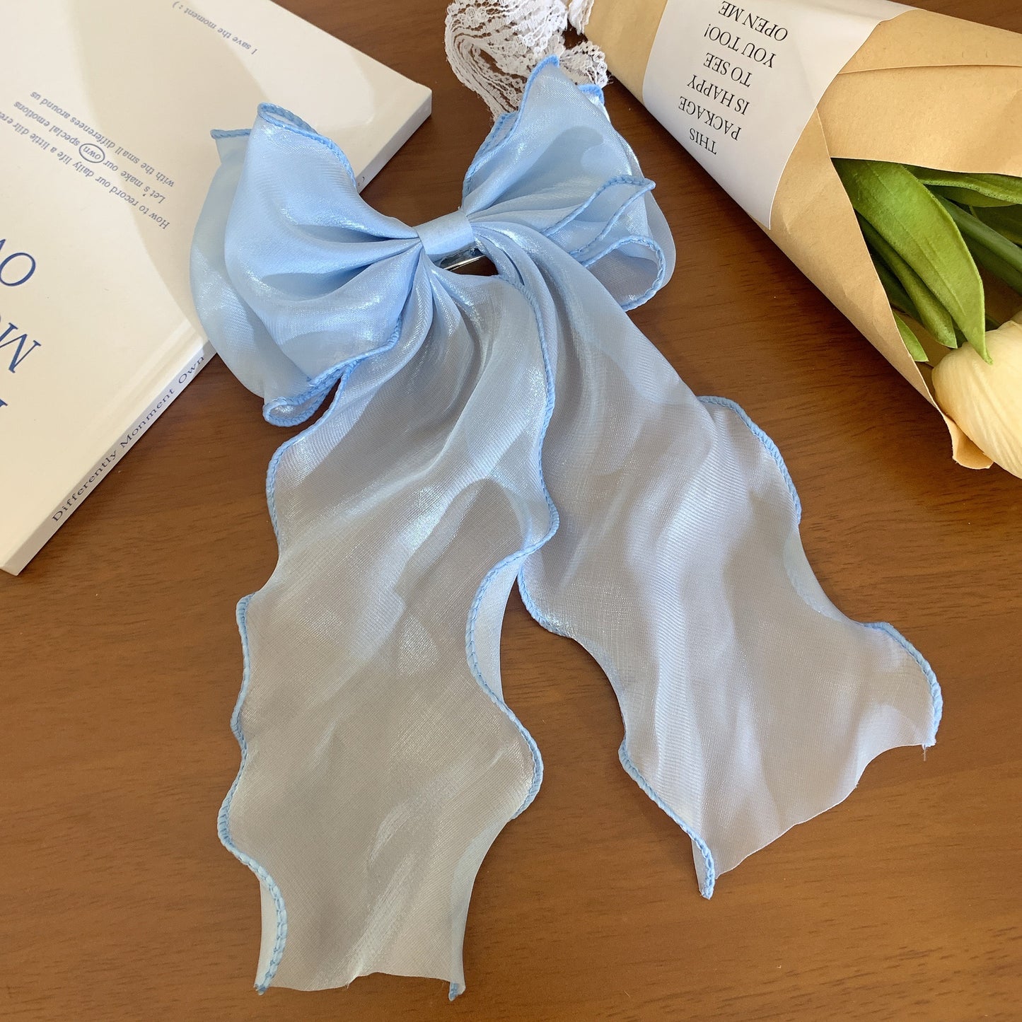 Hair Bow Ribbon Clip