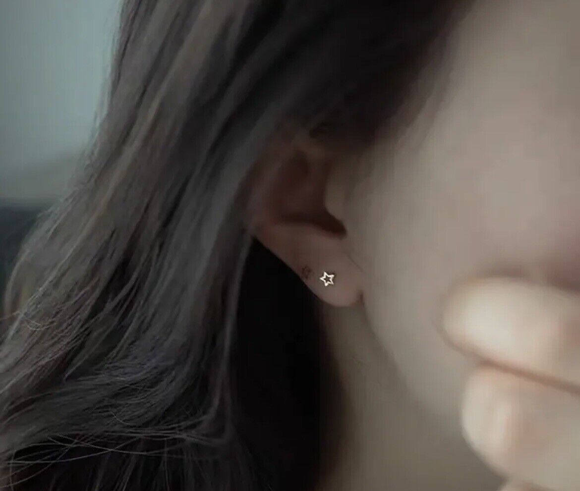 Small Star Earrings Stud Earrings