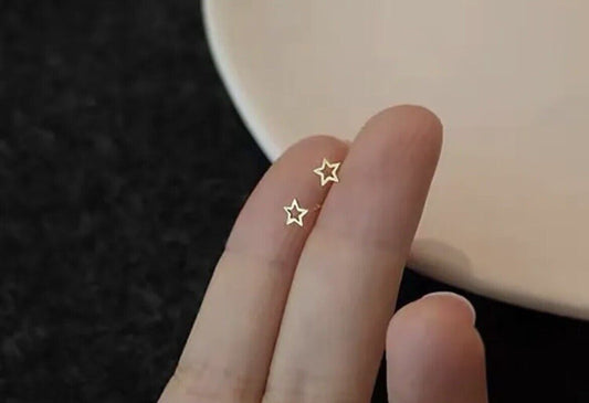 Small Star Earrings Stud Earrings
