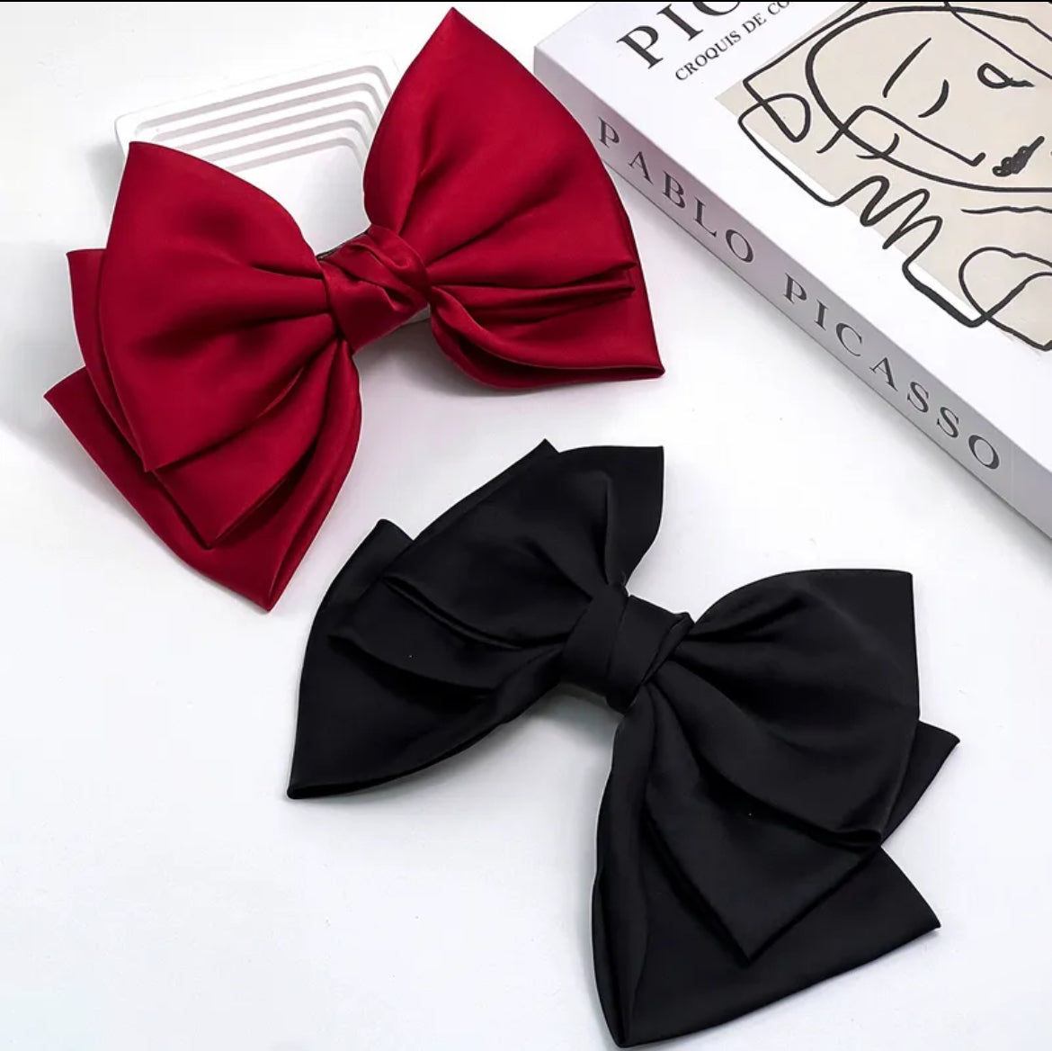 Hair Bow Ribbon Clip