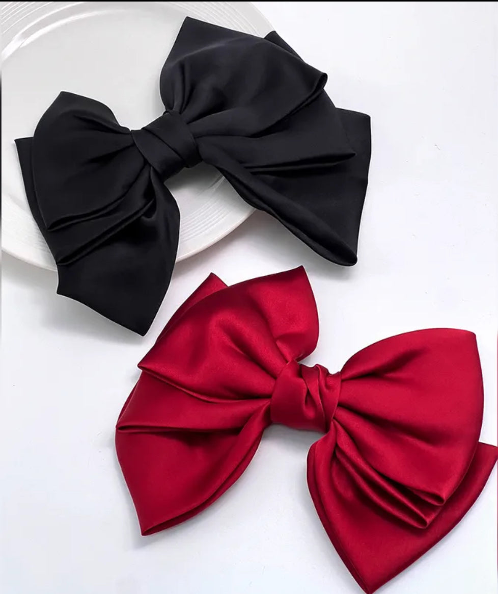 Hair Bow Ribbon Clip