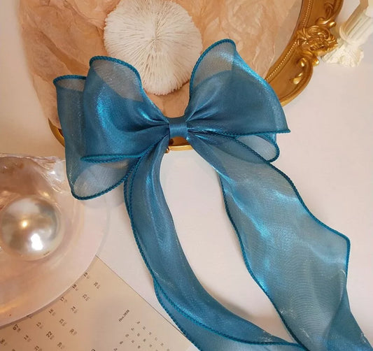 Hair Bow Ribbon Clip